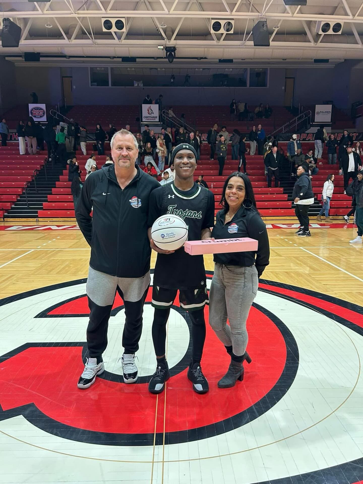 Bear Collins award ceremony